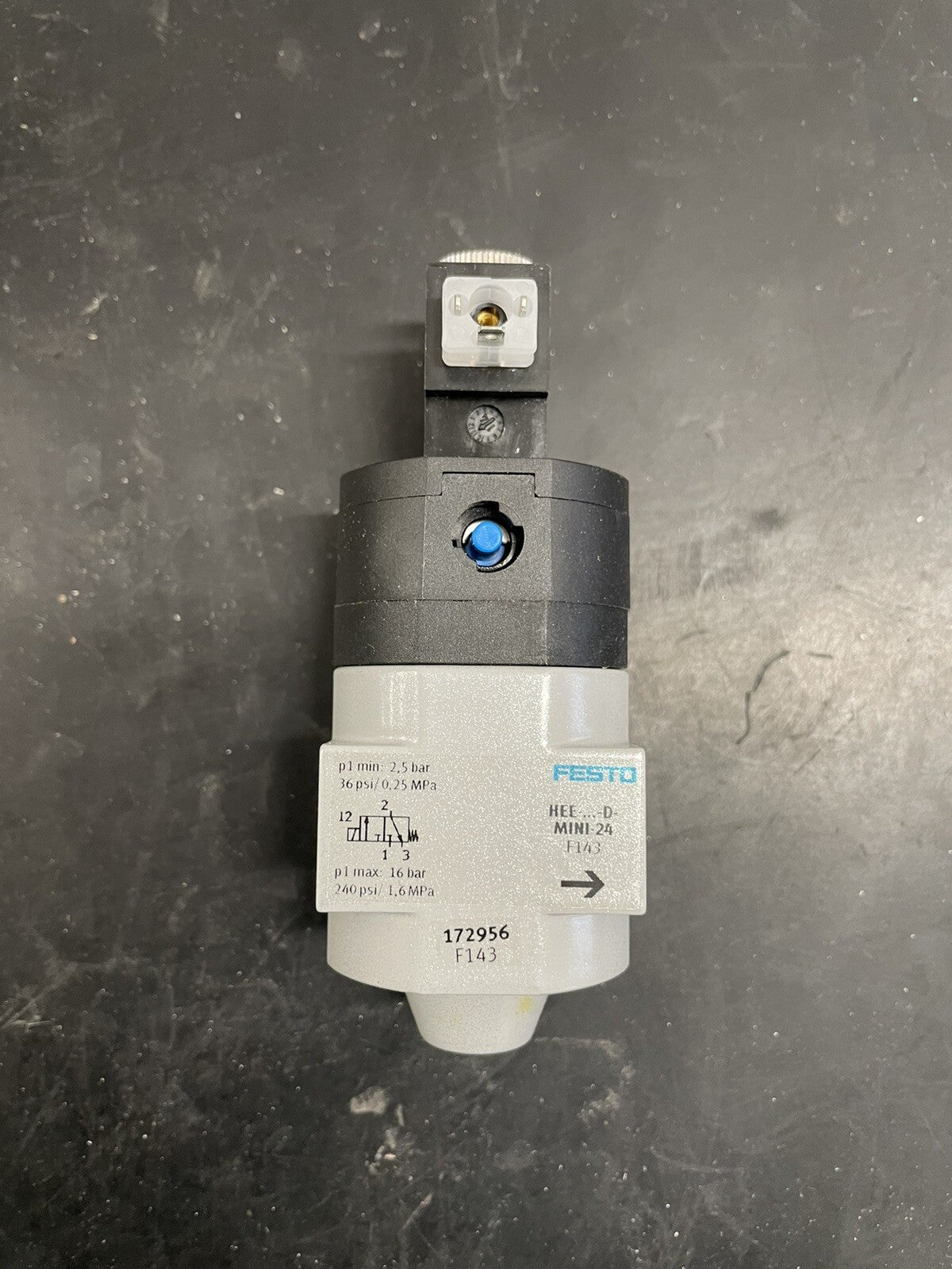 Festo HEE-D-MINI-24 172956 Valvola di Inserimento Elettrica 24V0