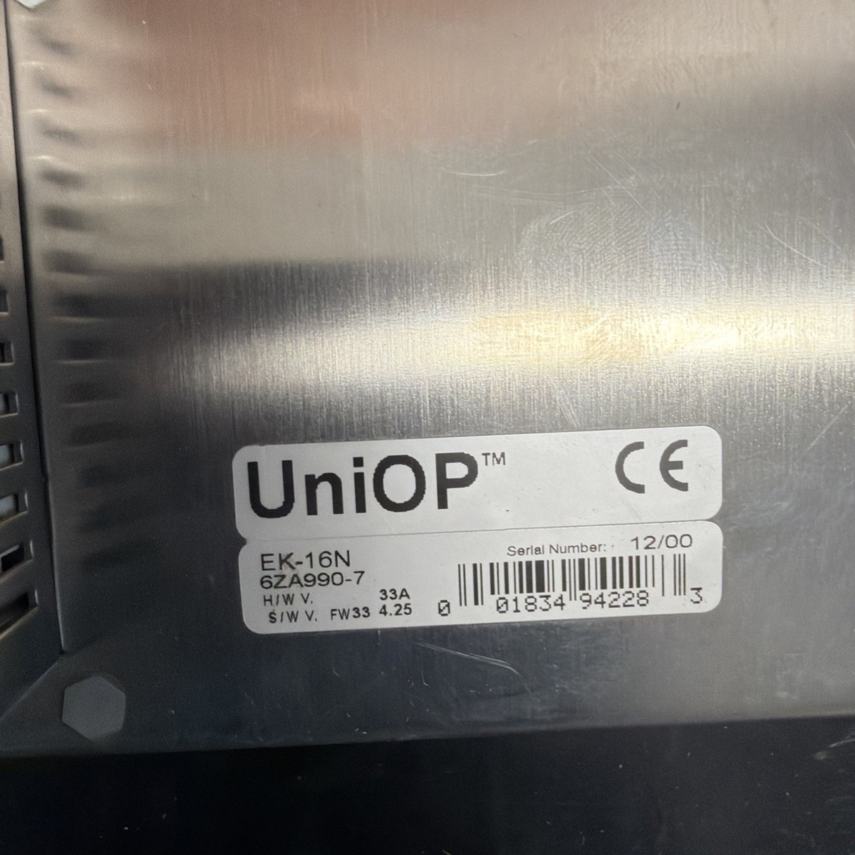 UniOP EK-16N 6ZA990-7 Pannello Operatore HMI2