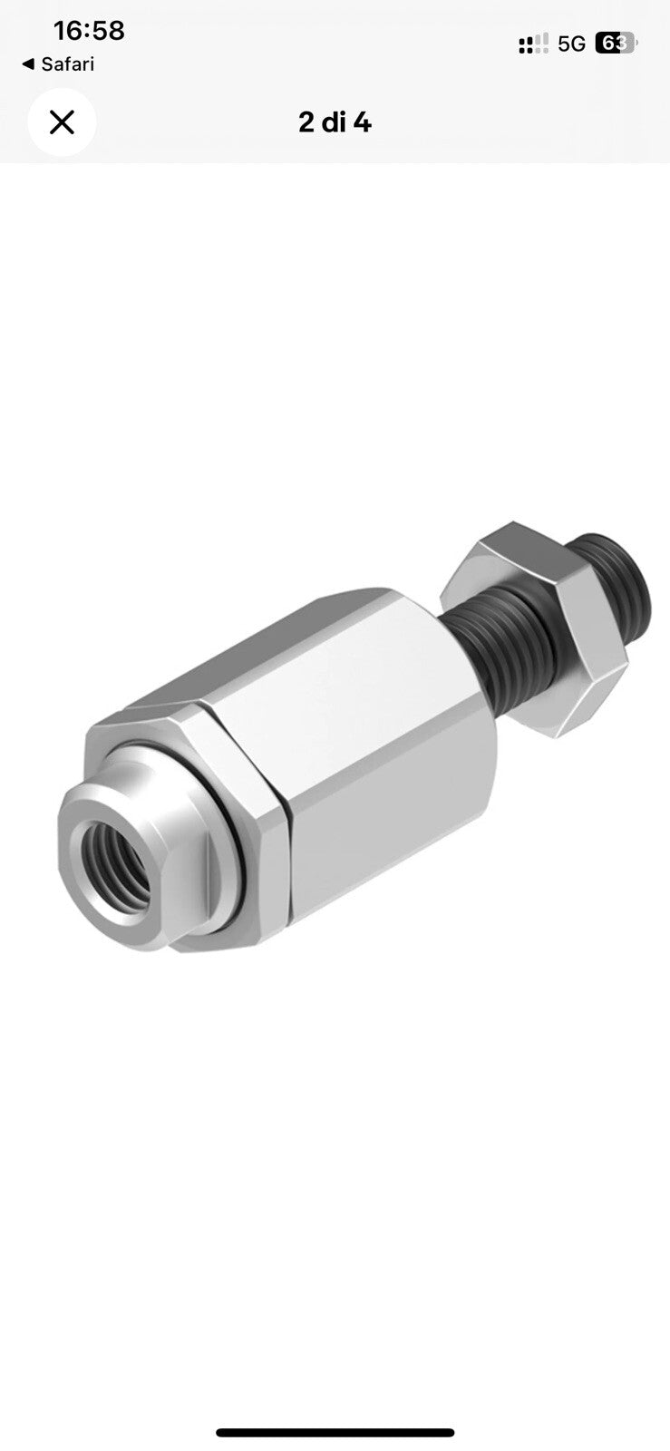 Festo FK-M8 2062 Giunto Autoallineante per Cilindro Lotto 5 Pezzi1