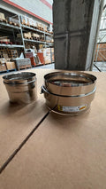 Poujoulat A130/200 Raccordo Riduzione 130/200 Inox Canna Fumaria0