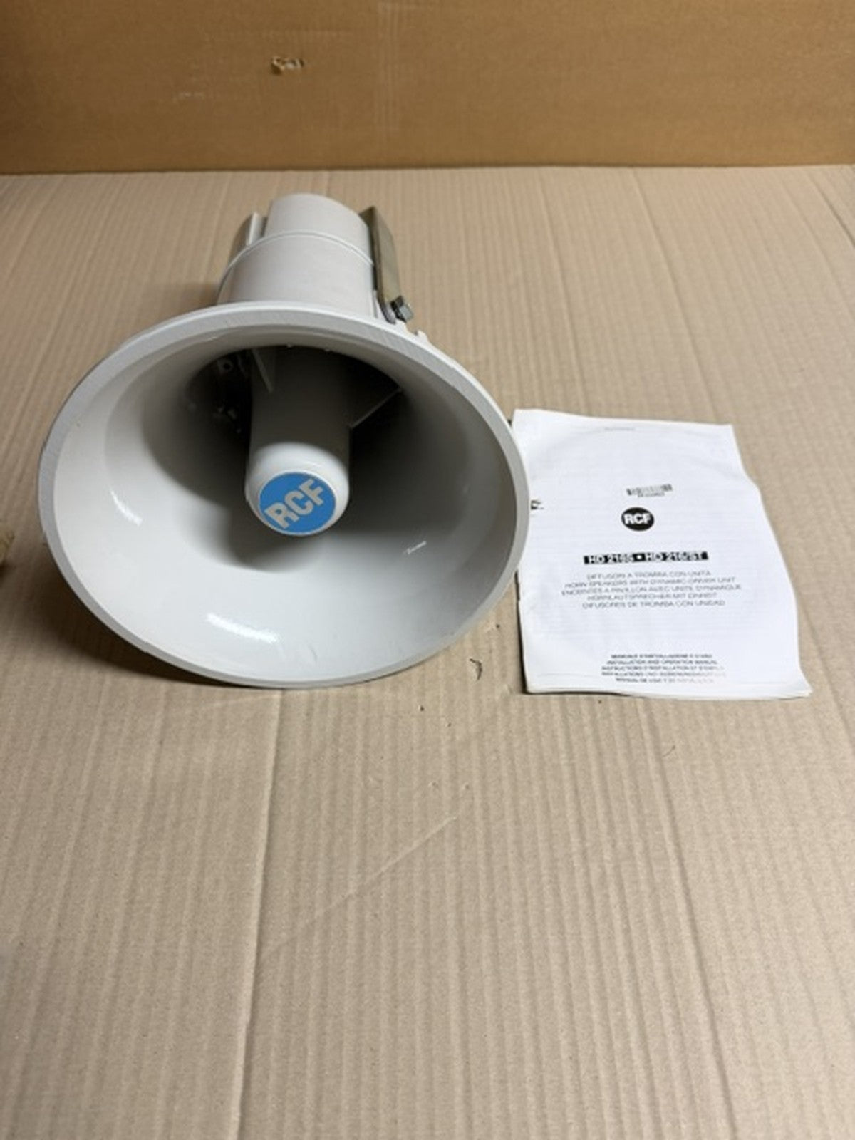 RCF HD 216 ST tromba con unità dinamica 20W linea 100V esterno Made in Italy0