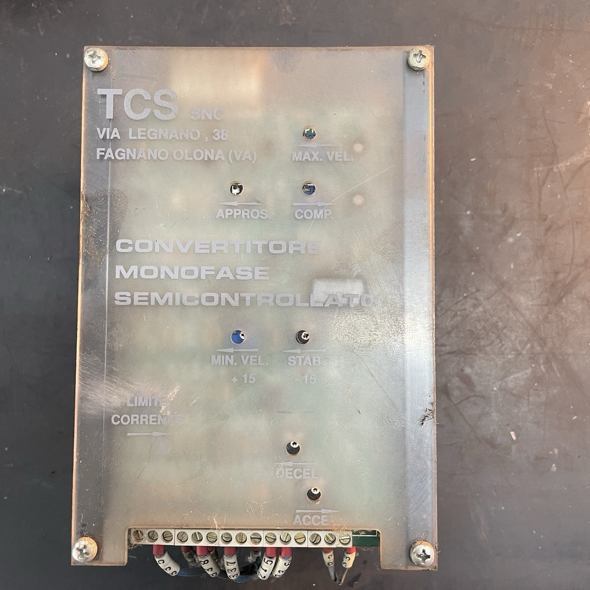 TCS PMU 216 Convertitore Monofase Semicontrollato per Motori DC0