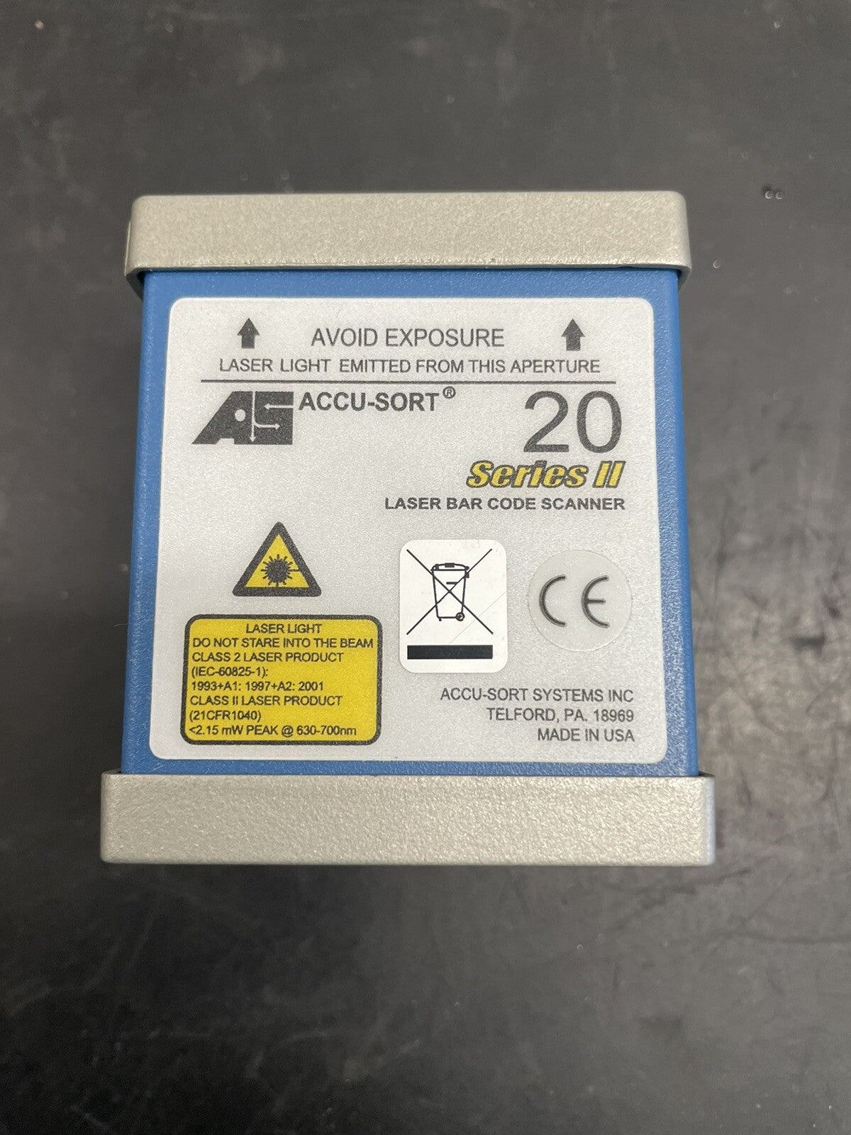Accu-Sort Serie 20 II Scanner Laser Codici a Barre Industriale1
