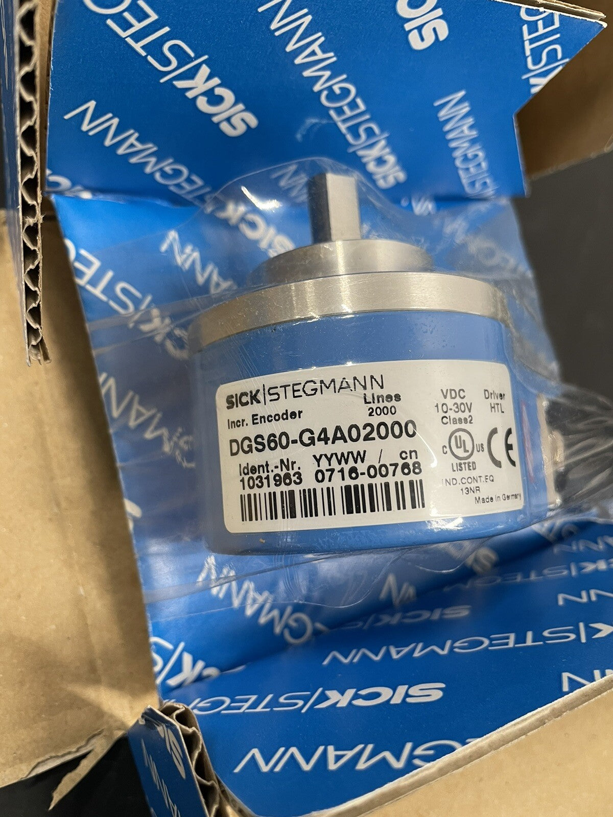 Sick Stegmann DGS60-G4A02000 1031963 Encoder Incrementale1