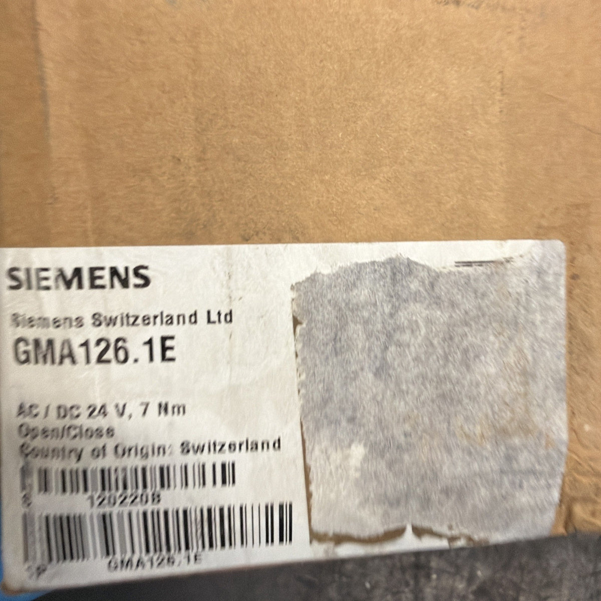 Siemens GMA126.1E Servomotore Rotativo Serranda Aria1