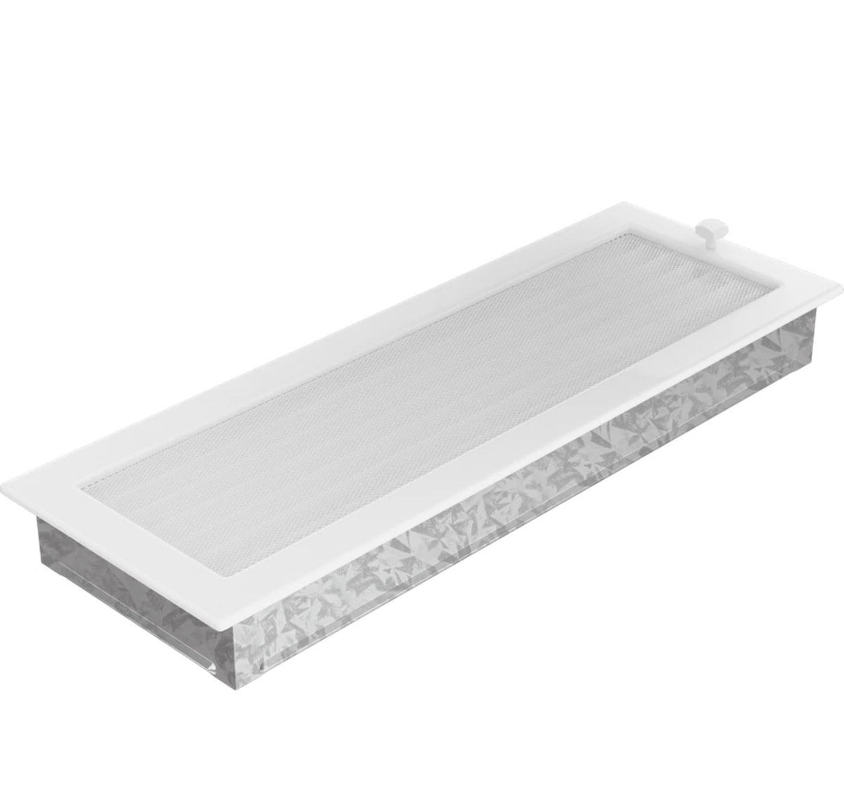 Kratki Griglia di Aerazione 17x49 cm Bianca Persiane Orientabili2
