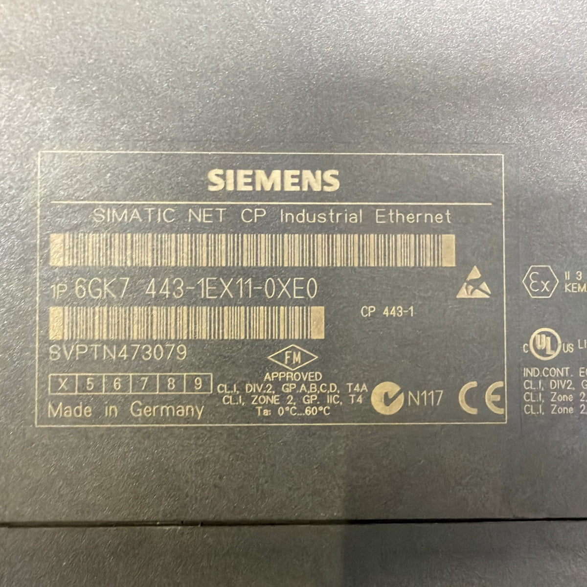 Siemens 6GK7443-1EX11-0XE0 SIMATIC S7-400 CP443-1 Ethernet1