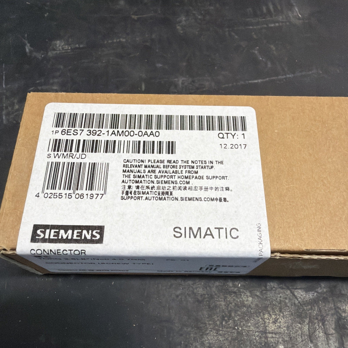 Siemens 6ES7392-1AM00-0AA0 SIMATIC S7-300 Connettore Frontale 40 Poli0