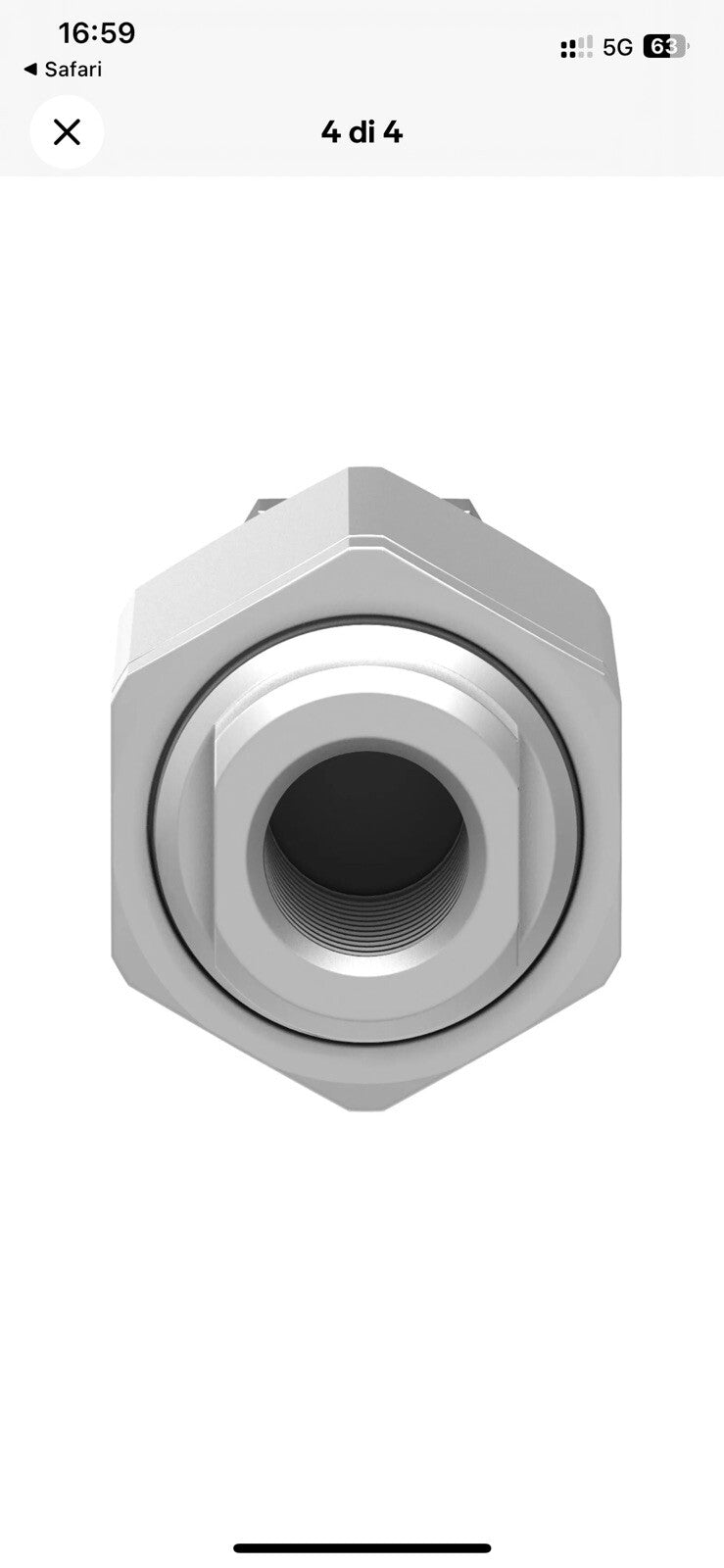 Festo FK-M5 30984 Giunto Autoallineante per Cilindro Lotto 4 Pezzi3
