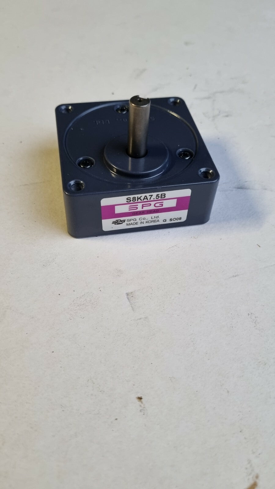 SPG S8KA7.5B Riduttore per Motore SPG S8I25GXCE Rapporto 7,50