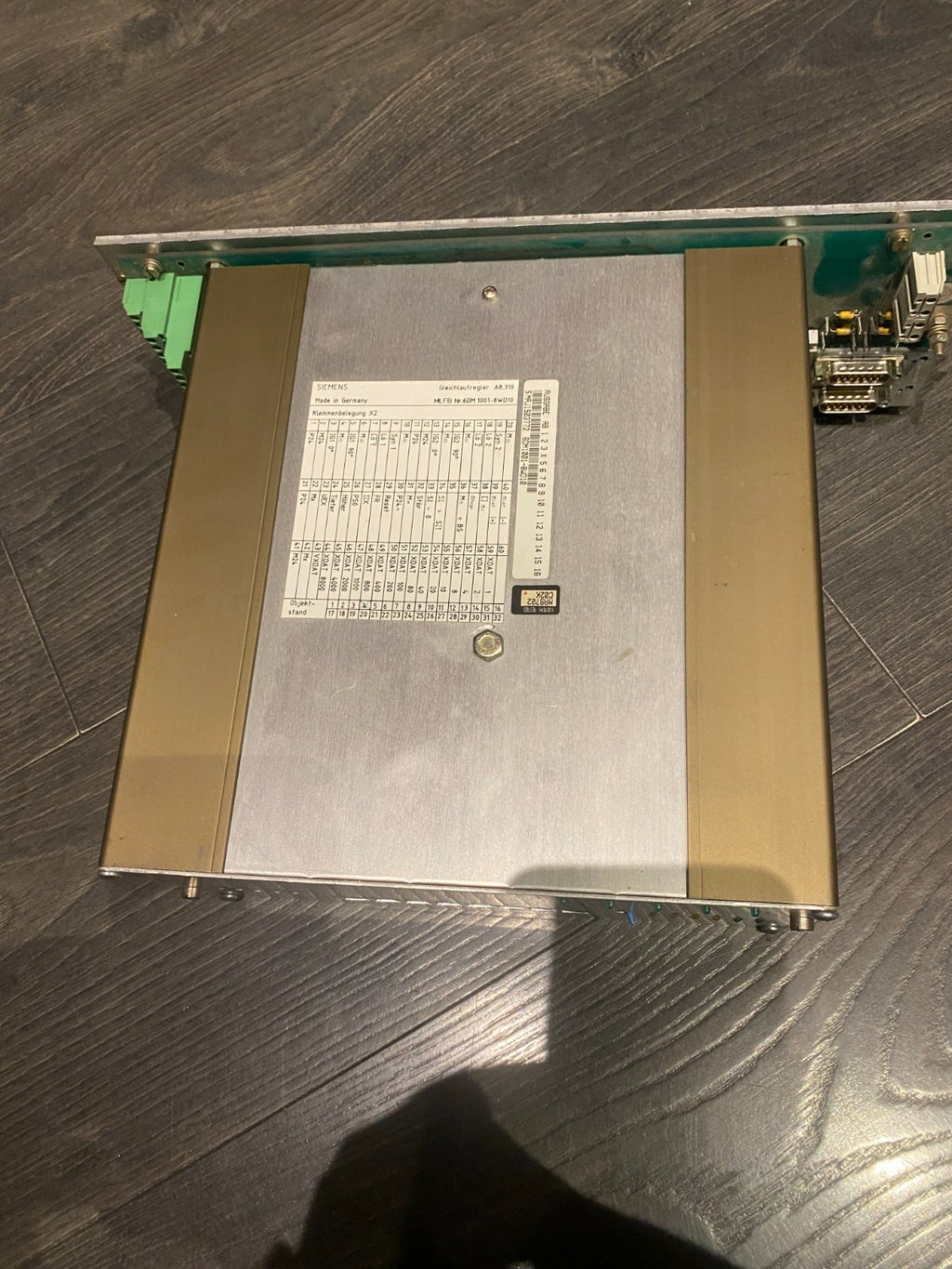 Siemens 6DM1001-8WD10 Modulo Simodrive Chiron3
