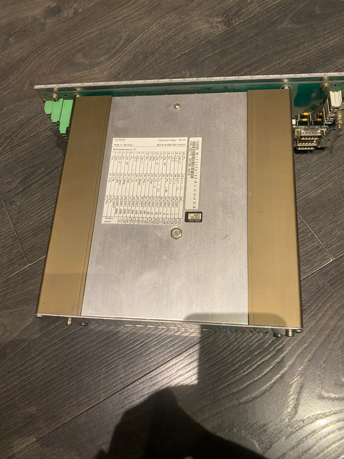 Siemens 6DM1001-8WD10 Modulo Simodrive Chiron3