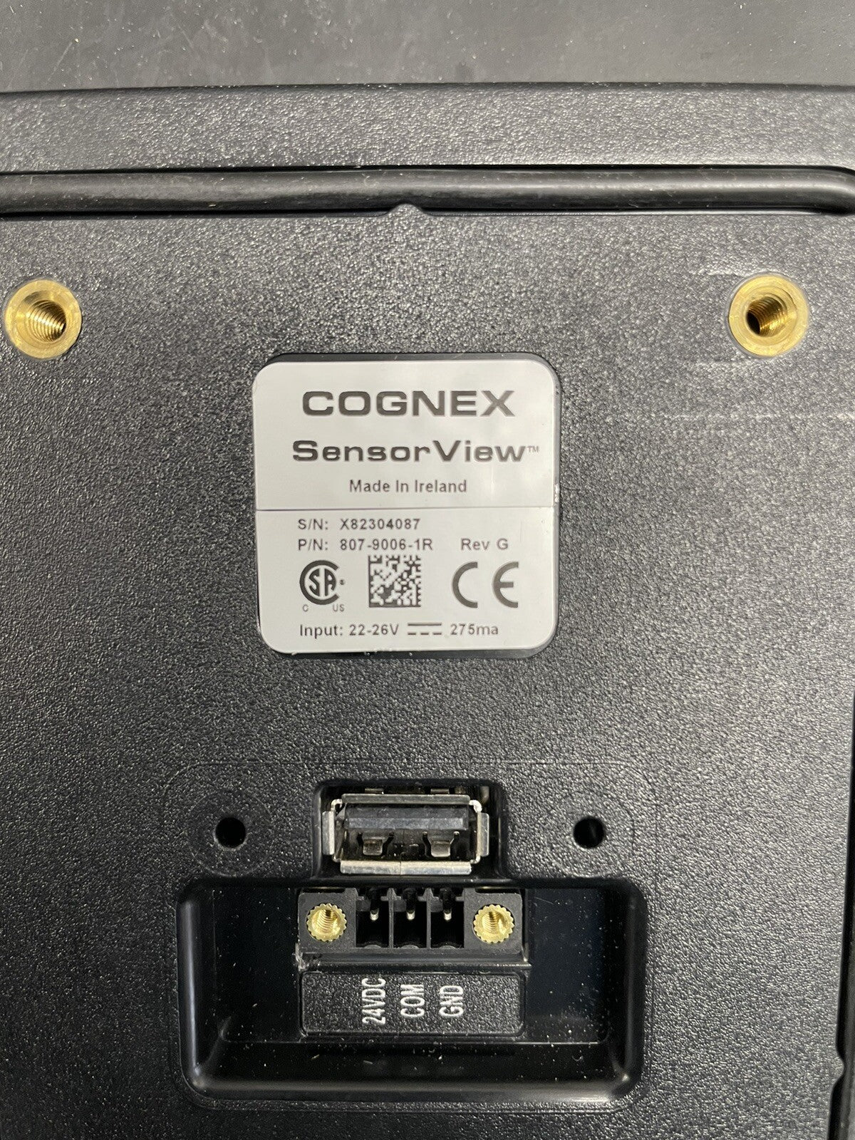 Cognex SV-350-000 807-9006-1R Display Sensor View2