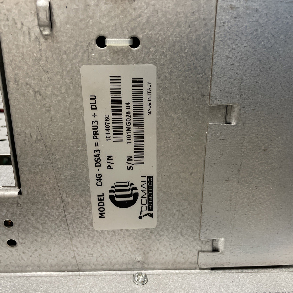 Comau C4G-DSA3 PRU3 10141680 + DLU 10140780 Alimentatore Robot3