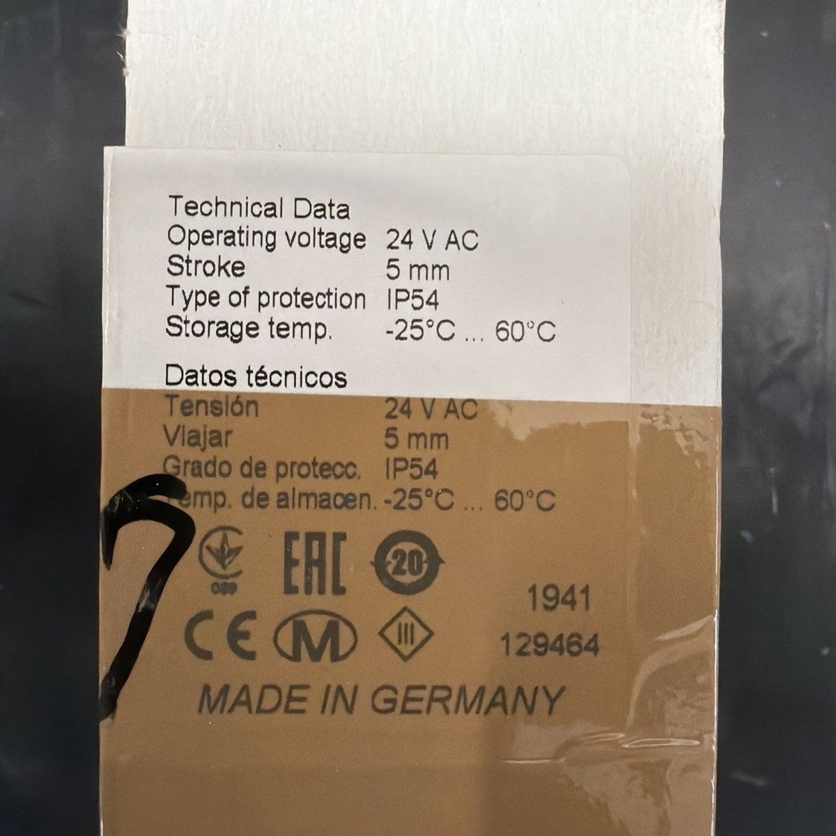 Danfoss 082F1160 Attuatore Termico4