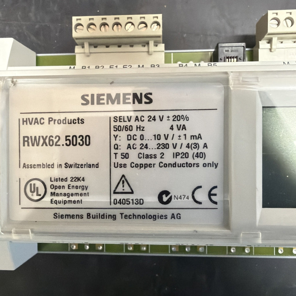 Siemens RWX62.5030 Regolatore Controller Nuovo1
