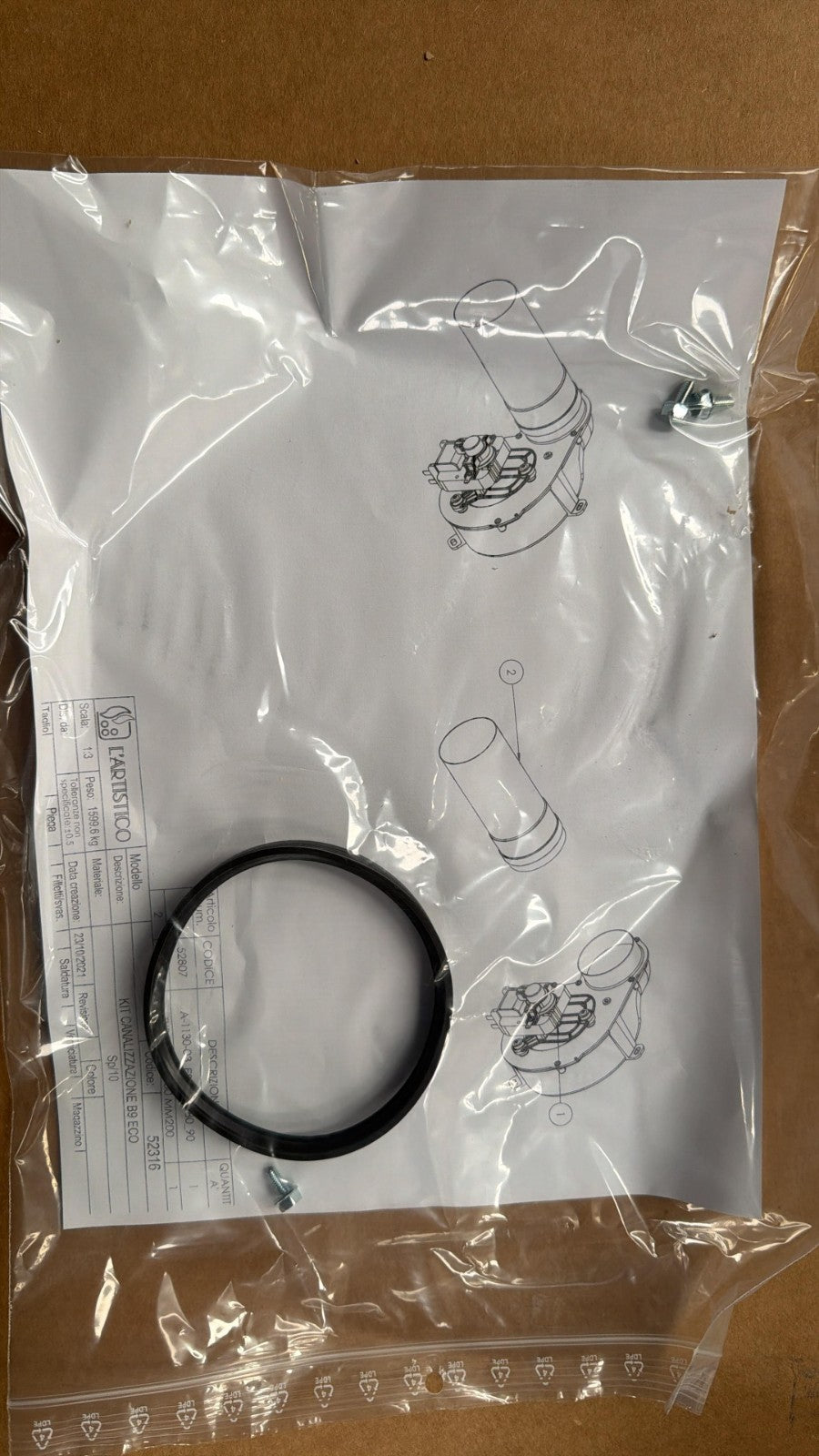 EMC EV120C002 Ventilatore Aspirazione Fumi per Stufe a Pellet8