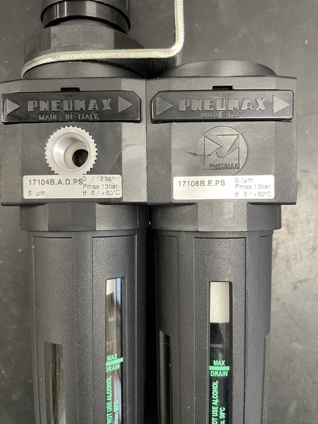 Pneumax 17104 17108 Filtro Regolatore Aria Compressa Nuovo1