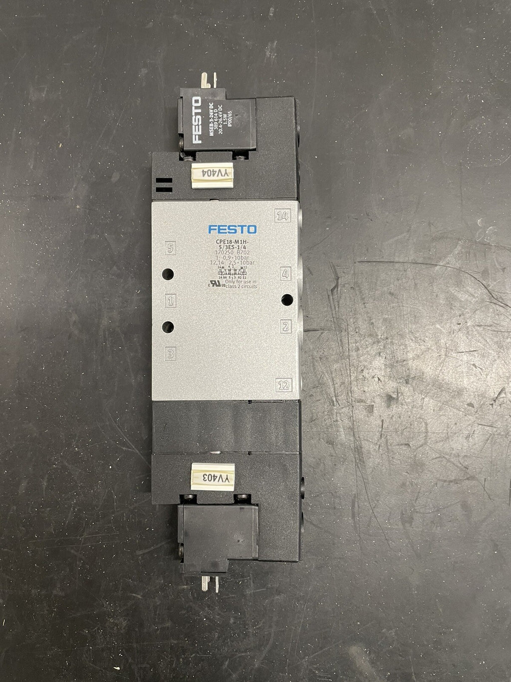 Festo CPE18-M1H-5/3ES-1/4 170250 Elettrovalvola 5/30