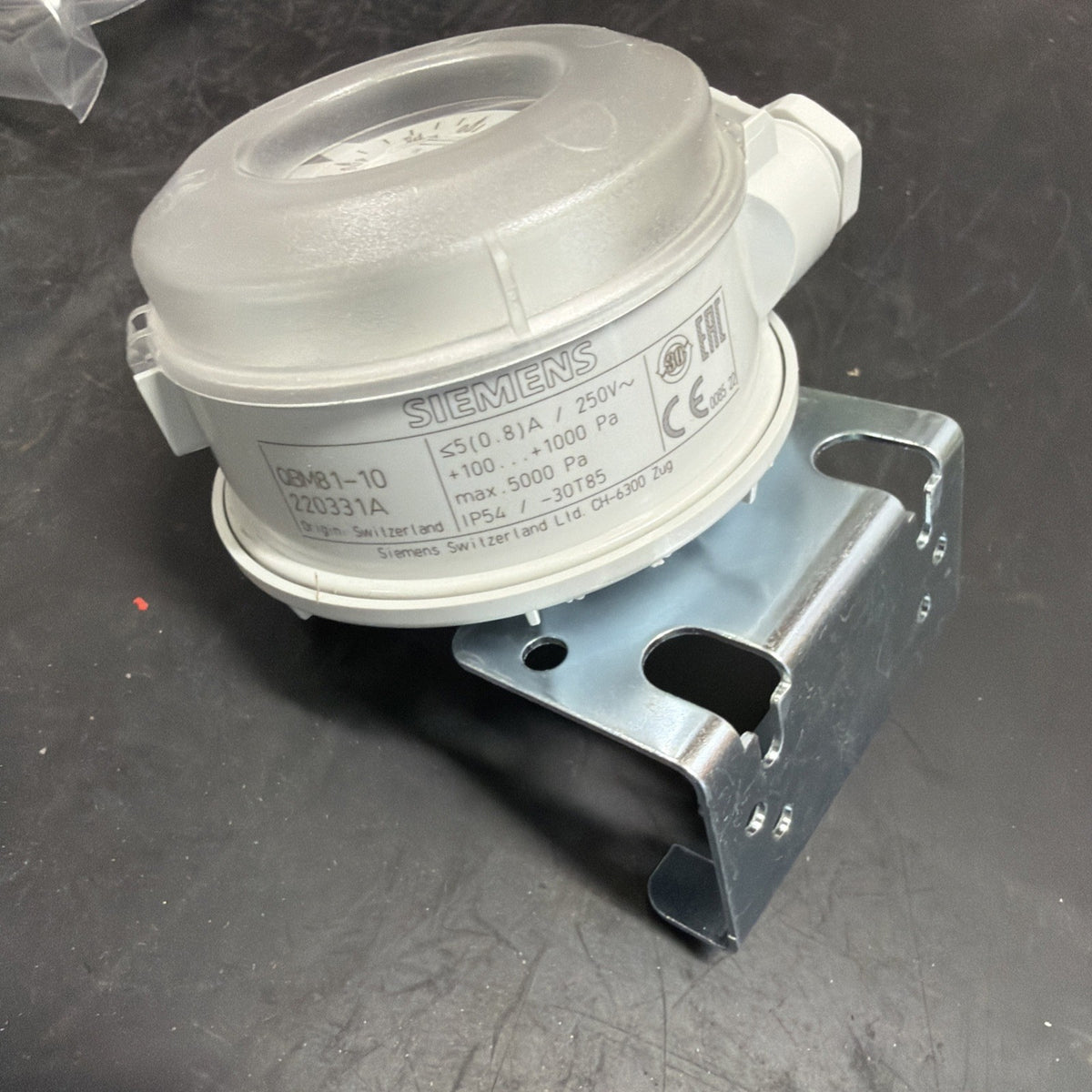 Siemens QBM81-10 Sensore Pressione Differenziale Aria Nuovo1