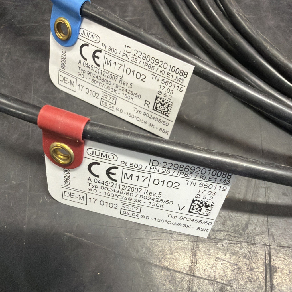 Honeywell Coppia Sensori Temperatura Pt500 5,2 mm Cavo 2 m1