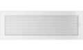 Kratki Griglia di Aerazione 17x49 cm Bianca Persiane Orientabili0