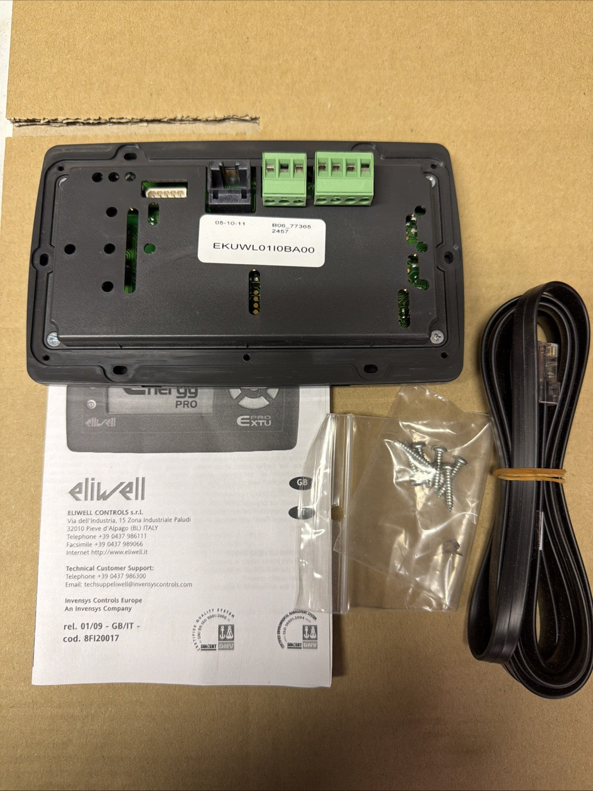 Eliwell EXTU PRO Tastiera Remota EKUWL01I0BA002