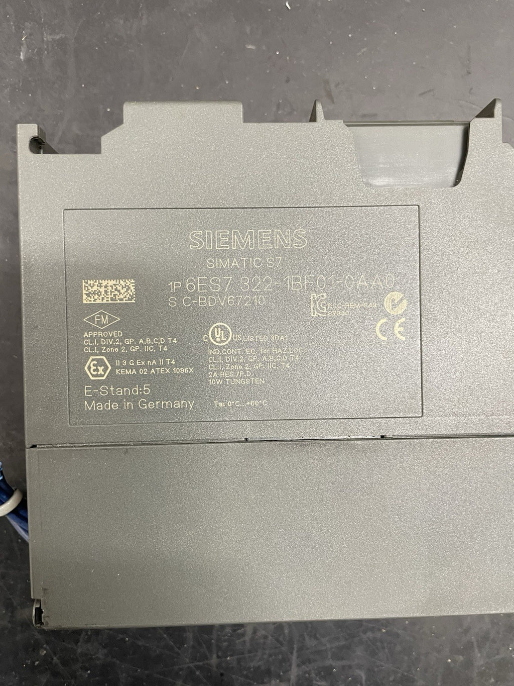 Siemens 6ES7322-1BF01-0AA0 SIMATIC S7-300 SM322 Modulo 8 Uscite Digitali1