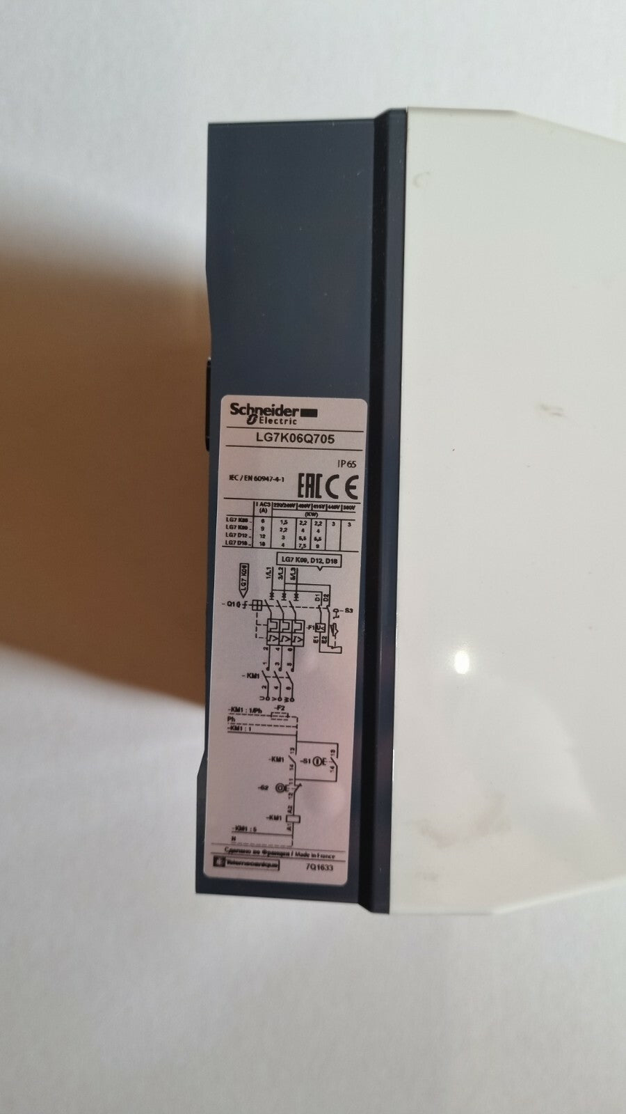 Schneider LG7K06Q705 Avviatore Motore in Cassetta Salvamotore Telemecanique2
