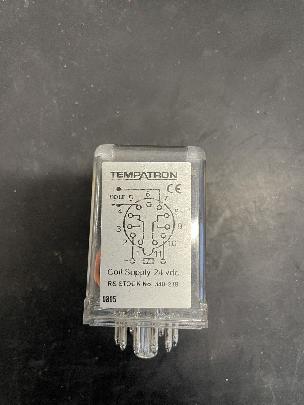 Tempatron 348-239 Relè DPDT 24VDC 7A0