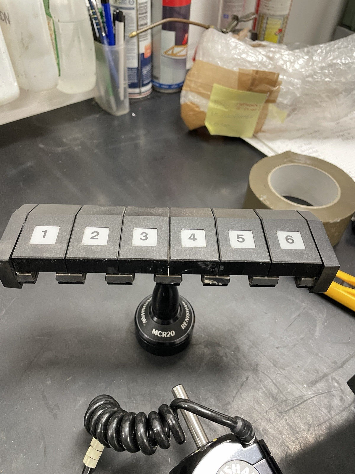 Renishaw MCR20 Rastrelliera Cambio Sonde CMM0