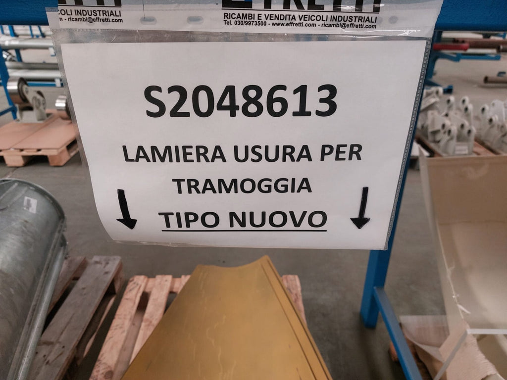 CIFA S2048614 S2048613 Lamiera Antiusura Tramoggia Betoniera1