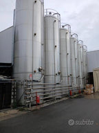 Silos inox 50 mc per polimeri