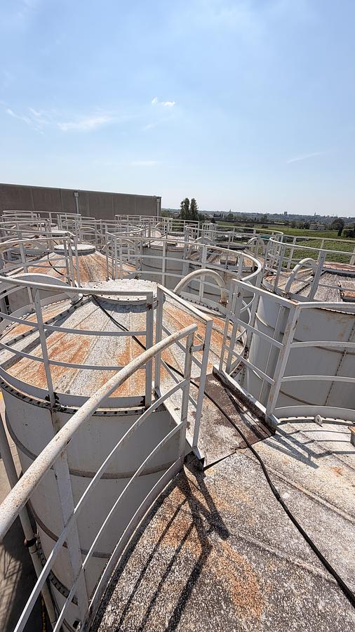 Batteria di silos 100 mc per inerti