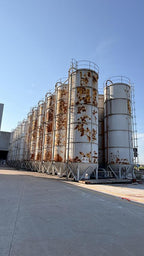 Batteria di silos 100 mc per inerti