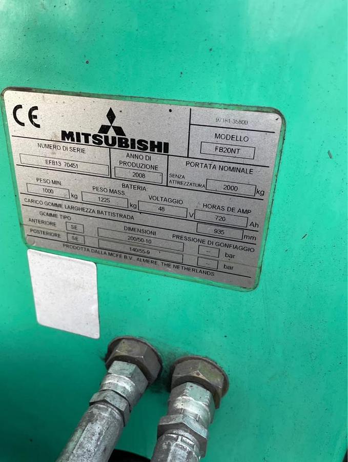 Carrello elevatore Mitsubishi FB20NT