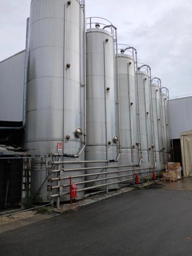 Silos inox 50 mc per polimeri